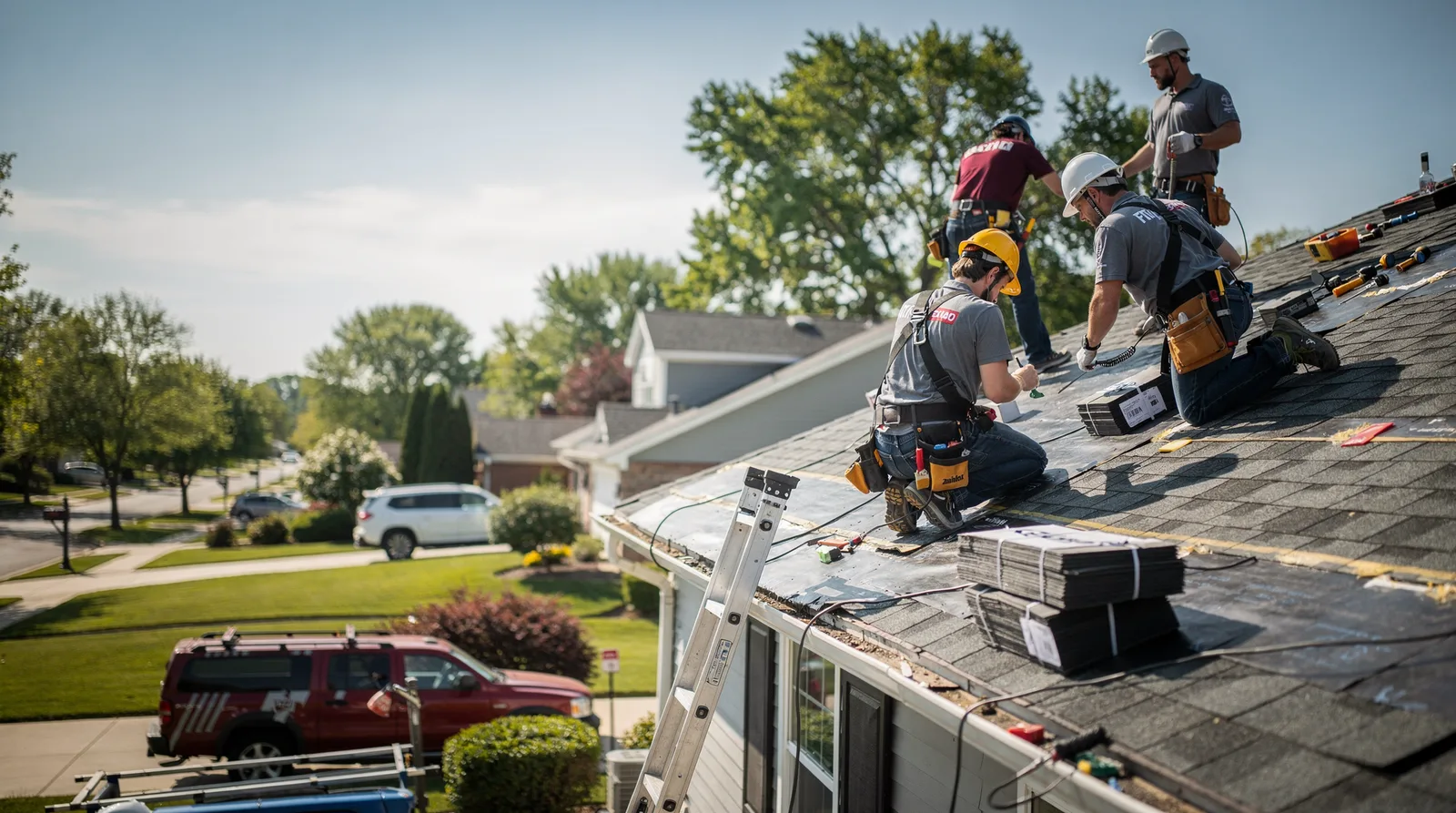 Roof Repair in Niles, IL around you